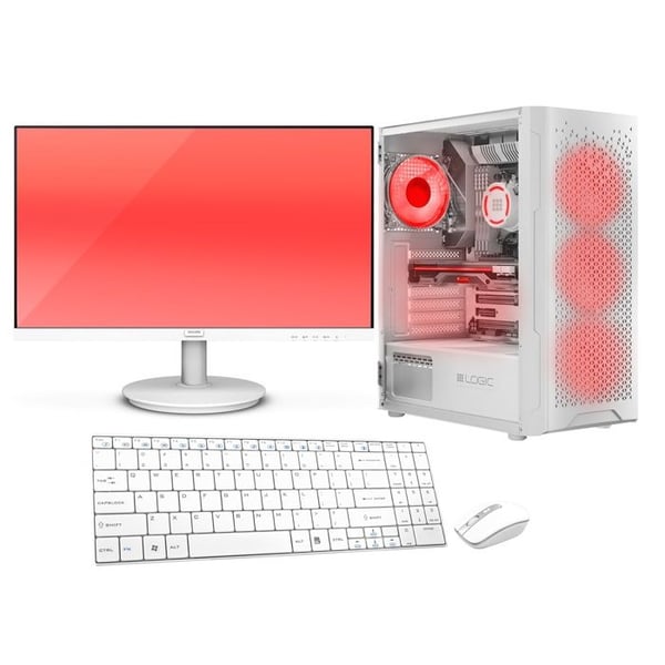 VIST Gaming Core i5 12400F - 32 GB RAM - RTX 3050 - 1TB M.2 SSD - WIFI - LCD 24 - Windows 11 Pro