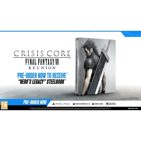 Videospel - SQUARE ENIX - Crisis Core: Final Fantasy VII - Remaster HD - Action - Multi-plattform