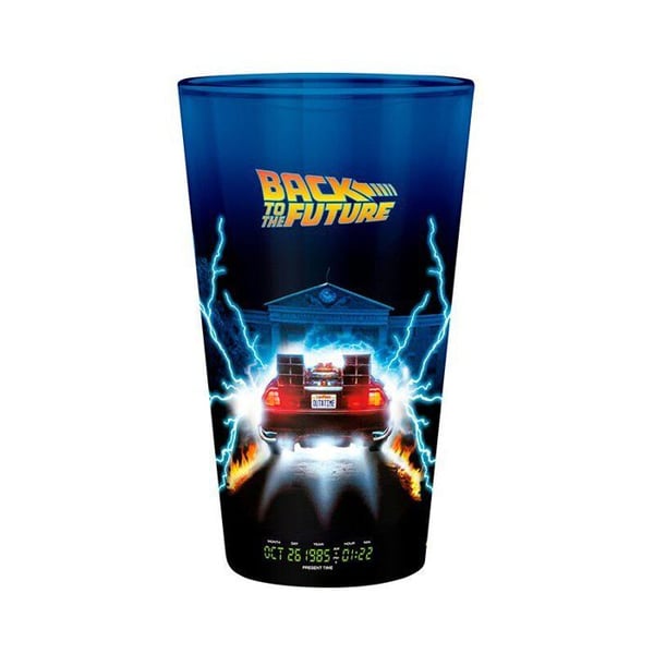 Verre XXL - ABYSTYLE - Tillbaka till framtiden - 400 ml - DeLorean - Högt kvalitetsglas