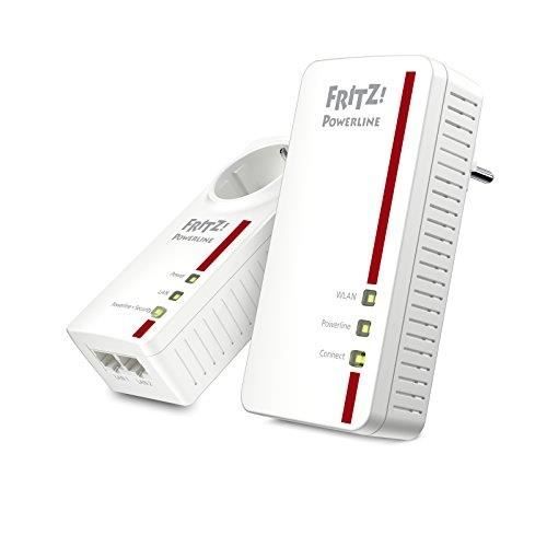 Powerline-adapter - AVM - FRITZ!Powerline 1260E - 1200 Mbit/s - WiFi AC+N - MIMO 2x2