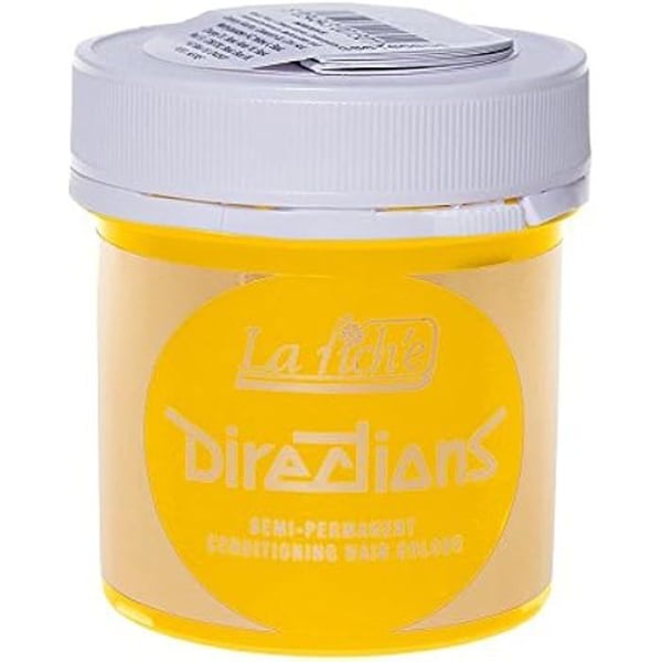 Semi-permanent hårfärgning - LA RICHE - Fluorescerande gul - Vegansk - 88ml - Kräm Semi-permanent hårfärgning - LA RICHE - Fluorescerande gul - Vegansk - 88ml - Kräm