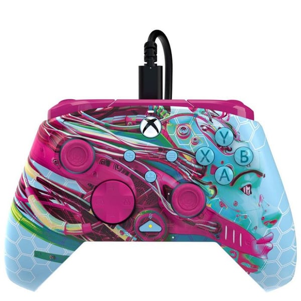 Manette filaire Pdp Rematch Glow Wired Advanced Android Dreams til Xbox Series X S Xbox One og PC