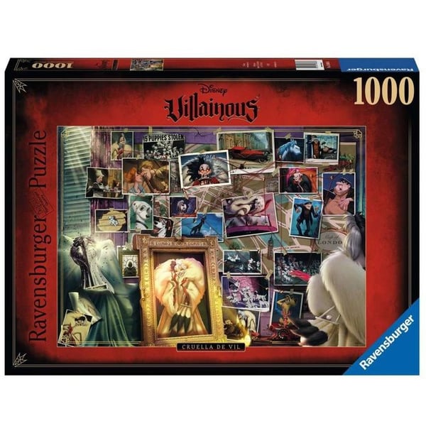 Ravensburger - Cruella de Vil Pussel 1000 bitar