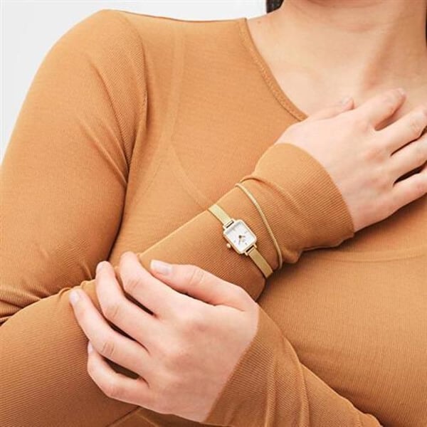 Armband - DANIEL WELLINGTON - Perfekt par DW0040067 - Guldpläterad stål - Längd 18,5 cm - Unisex