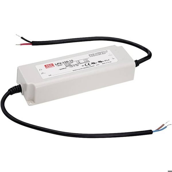 Mean Well SWITCH STRÖMFÖRSÖRJNING - 1 UTGÅNG - 150 W - 12V