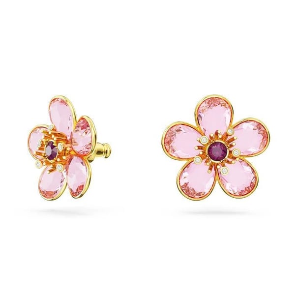 Øreringe - Swarovski - Florere - Krystal - Gul - Stik - Pind