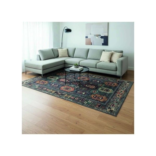 Kilimmatta - MELIS HOME - Återinterpreted kilim - Chenille & bomull - Halkskydd - 80 x 150 cm