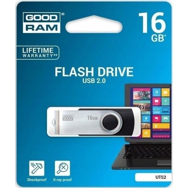 USB-minne 16GB - USB 2.0 - GoodRam