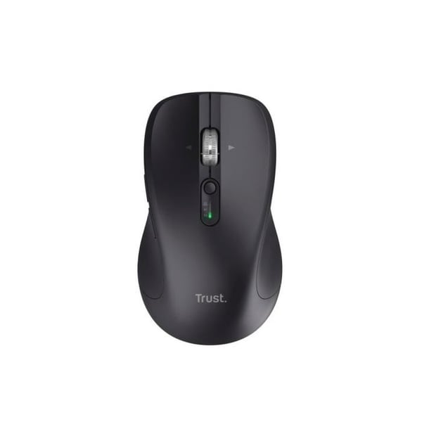 Mus Trust Ferro Bluetooth 3200 DPI Svart Multienhet Hyperscroll Hjul