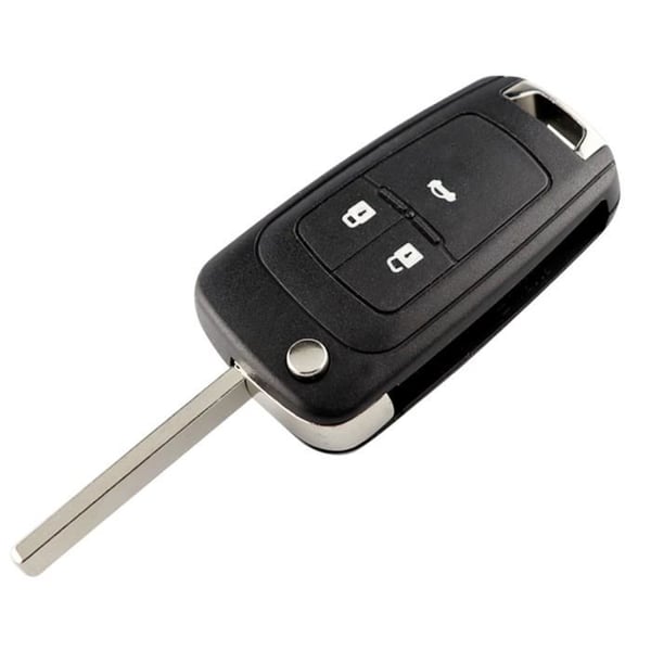Fjärrnyckel med 3 knappar, högkvalitativ kniv, Opel, SachFor Astra J, Zafira B, C, Insignia, Adam, Cascade, Karl, HU100