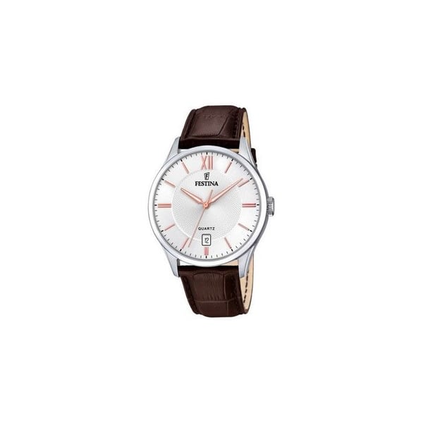 Festina - F20426/4 - Armbandsur - Man - Kvarts - Läderarmband