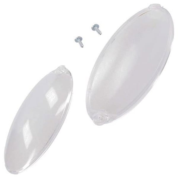 Pack av 2 lampkåpor Hotte 50248796000 FAURE, ZANUSSI, SCHOLTES, BEKO, ROBLIN, ARISTON HOTPOINT, ARTHUR MARTIN ELECTROLUX, SMEG, WH