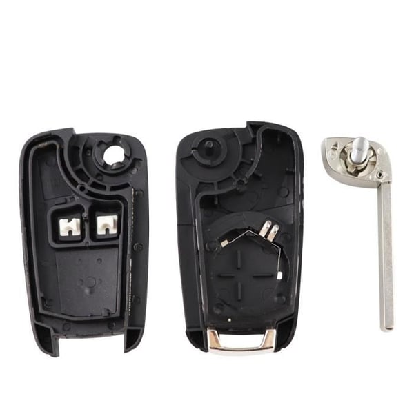 Fjärrnyckel med 3 knappar, högkvalitativ kniv, Opel, SachFor Astra J, Zafira B, C, Insignia, Adam, Cascade, Karl, HU100