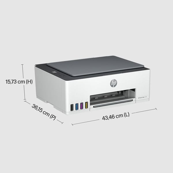 Monitoimilaite - HP - Smart Tank 5105 – Wi-Fi ja Bluetooth - Mustesäiliö – Värit