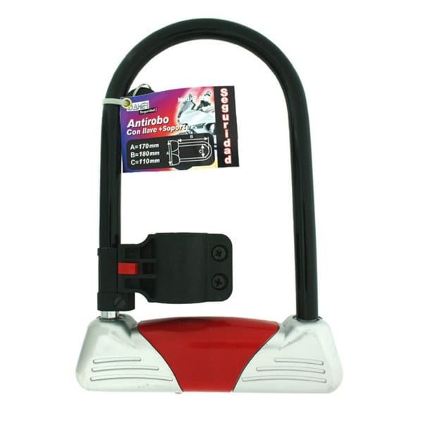 Stöldskyddslås - ELECTRO DH - Modell Dh 47.035 - 170x245mm - Nyckel ingår - Blandad