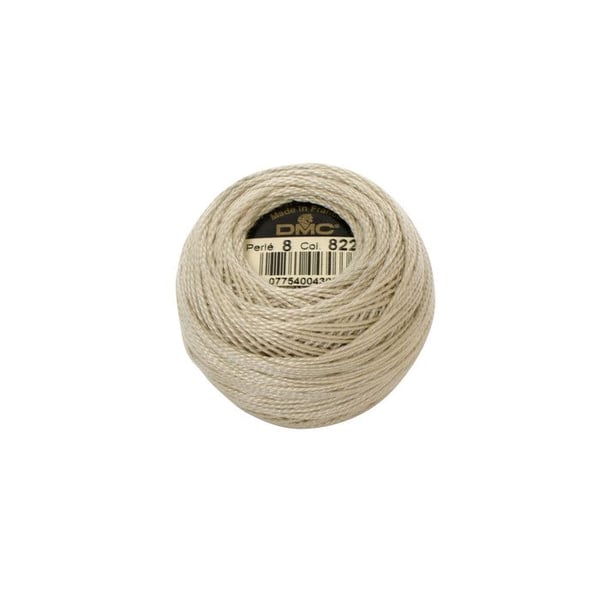 Coton perlé DMC art 116, tjocklek 8 - nystan 80m - Att 822