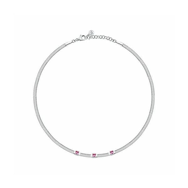 Elegant halsband med Hádek Gioia kristaller SAVY27