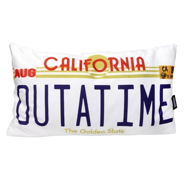 Dekorativ kudde - SD Toys - Tillbaka till Framtiden - OUTATIME - 45x45 cm - Polyester