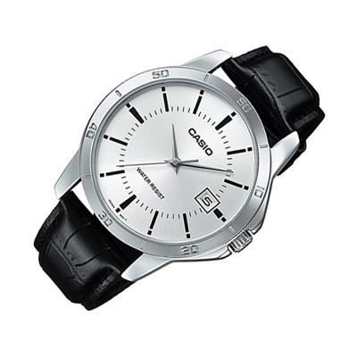 Klocka - Casio - LTP-V004L-7AUDF - Äkta läder - Lätt vattentålig - Kvarn