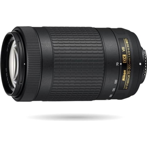 Mellanregisterzoomobjektiv - NIKON - AF-P DX NIKKOR 70-300mm f/4.5-6.3G ED VR - VR-bildstabilisering