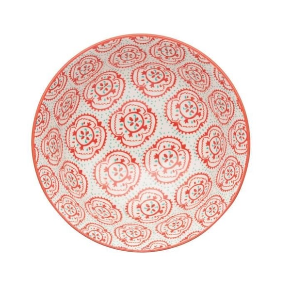 KitchenCraft bol Gult blomster 15,7 x 7,5 cm keramikk oker gul