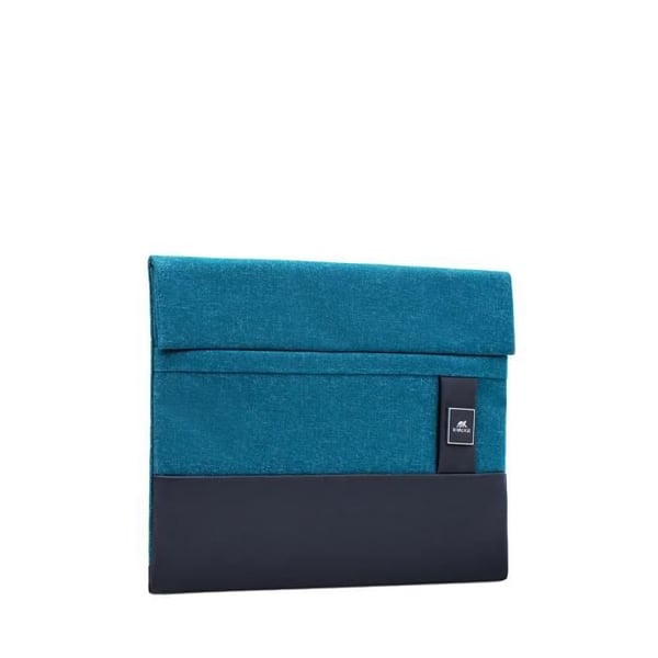 Hus - Rivacase 8803 - Blå meleret - Kompatibel 13.3'' - Polyester og polyurethan