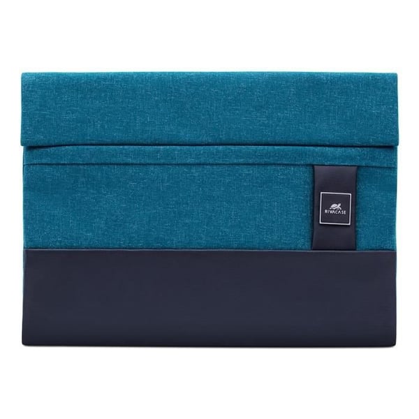 Hus - Rivacase 8803 - Blå meleret - Kompatibel 13.3'' - Polyester og polyurethan