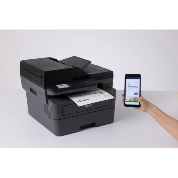 Multifunktionsskrivare - BROTHER - DCP-L2660DW - 3-i-1 - Monokrom Laser - Ethernet och Wifi