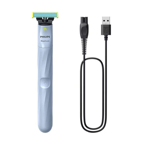 OneBlade 1:a rakning Första rakning: rakapparat första skägg Philips QP1324/20