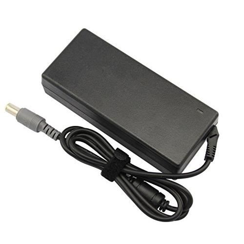 Adapter 90W - LENOVO - 42T5000-RFB - Svart - Strömförsörjning - Kompatibel med Lenovo