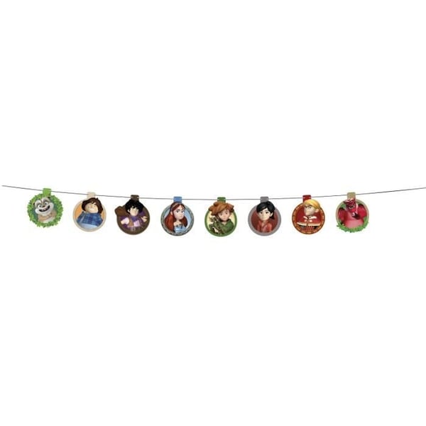 Girlang - LITEN CLOWN - Robin Hood™ - 3 meter - 8 vimplar - Kartong