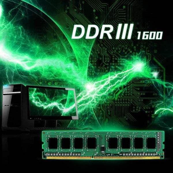 8 GB DDR3 1600 UDIMM-minne - Silicon Power - Två rader - Integrerad avslutning - Livstidsgaranti