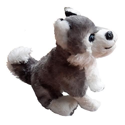 Peluche - WILD REPUBLIC - CK-MINI HUSKY - 20 cm - Vit - Barn