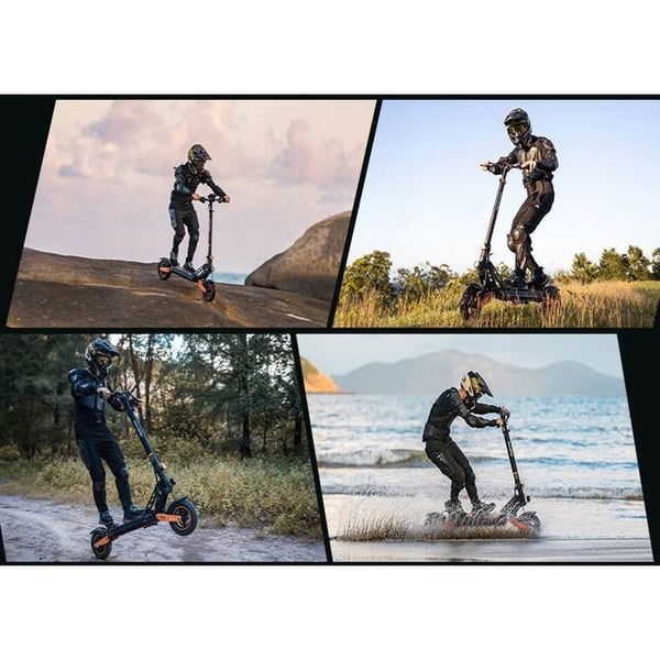 KUKIRIN G2 MAX 1000W Elektrisk Scooter 10*2.75 '' Pneumatiske Dæk Off-Road 48V 20Ah Batteri 80km Rækkevidde 3 Hastigheder