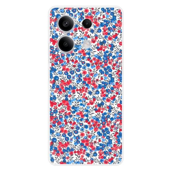 Tryckt silikonfodral kompatibelt Xiaomi Redmi Note 13 5G Liberty Wiltshire Blue