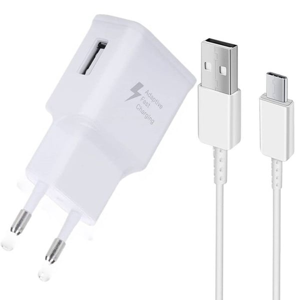 Ultrasnabbt och kraftfullt 3A-laddarpaket för BLU G34 + TypeC-kabel