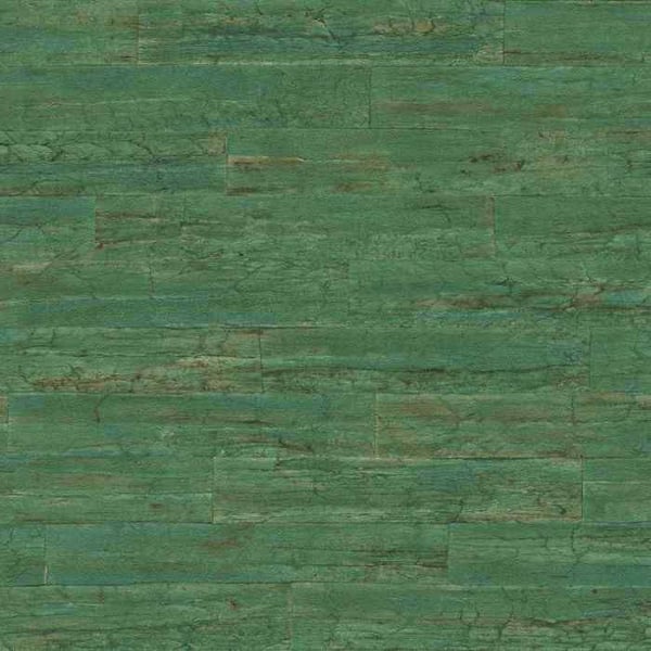 non-woven tapet 537048 trä tapet 53 x 1005 cm Rasch Curiosity grön