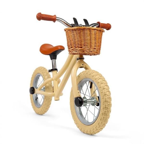 Lärcykel - BIGJIGS - balanscykel - färg kräm - lätt - glad design