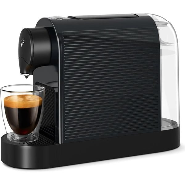 Kapselkaffemaskin - Tchibo - Cafissimo Pure Plus - Kompakt svart - 15 bar - Effektivitet