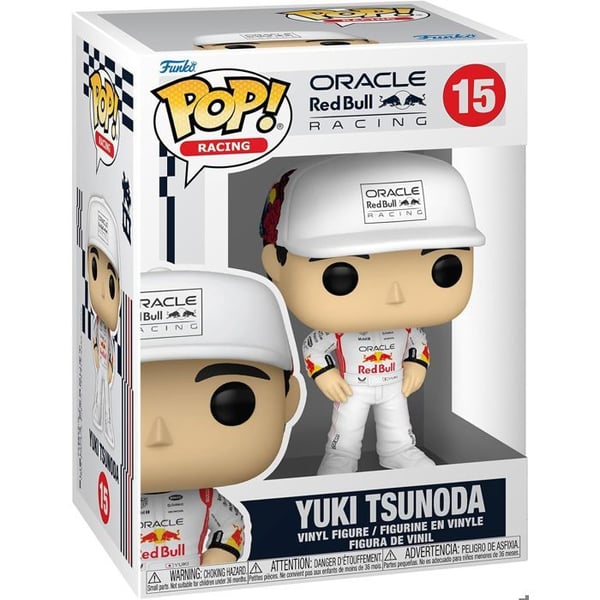 Figurine Funko Pop! | Red Bull Racing | Yuki med keps