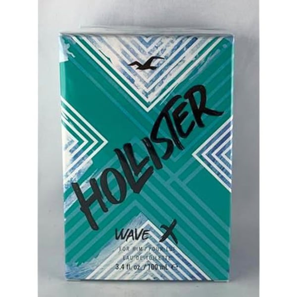 Wave X Eau de Toilette för män - HOLLISTER - 100 ml - Färsk, citrus, aromatisk Wave X Eau de Toilette för män - HOLLISTER - 100 ml - Färsk, citrus, aromatisk