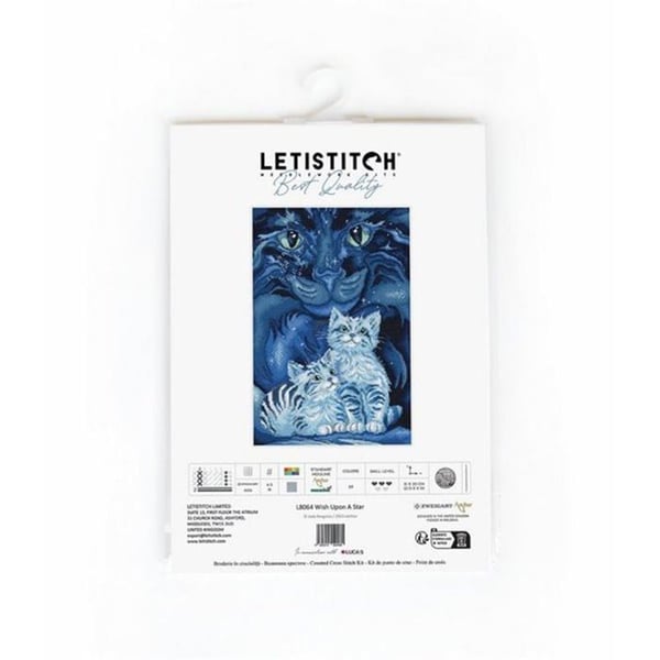 Letistitch broderikit En önskan på en stjärna
