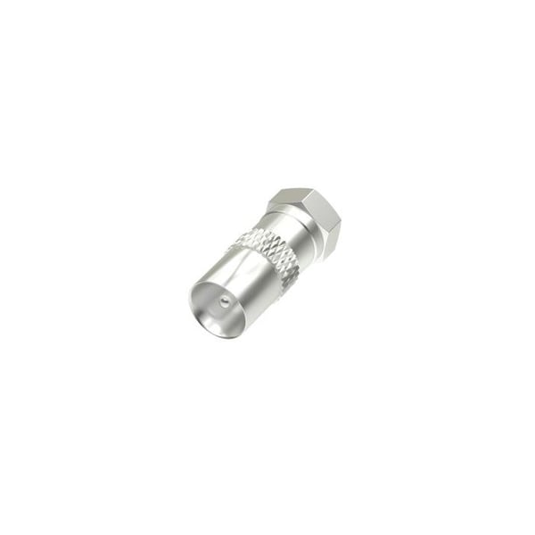 SAT-adapter, hane F - hane koaxial