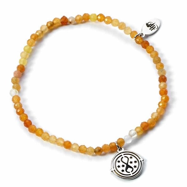 HARRY POTTER - TIDVÄNDARE - SILVERCHARM & PÄRLSMYCKE