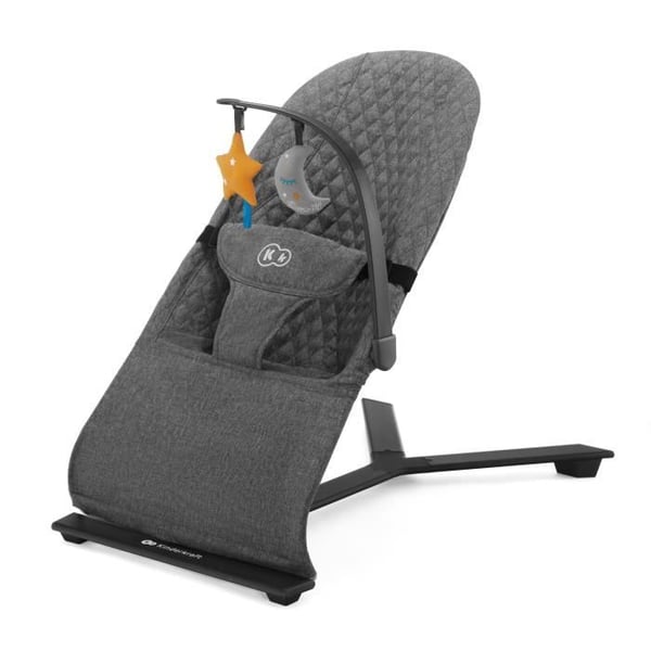 Babystol - KINDERKRAFT - MIMI - Justerbart ryggstöd - Lekbåge - Grå