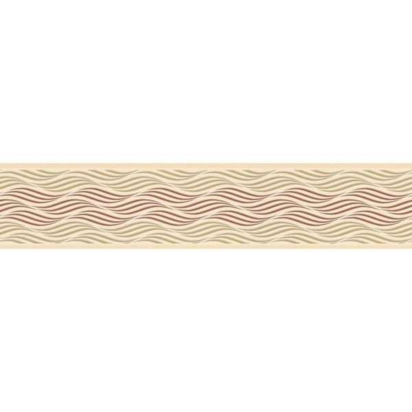 A.S. Creation Only Borders 11 384133 tapetfris Intissé Randig 5.00 x 0.13 m Beige
