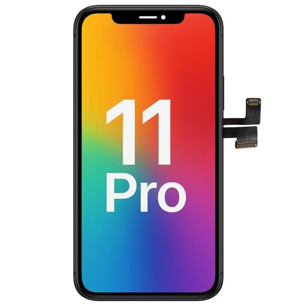 Ersättnings-LCD-skärm för iPhone 11 PRO – Monterad pekskärm Phonillico®