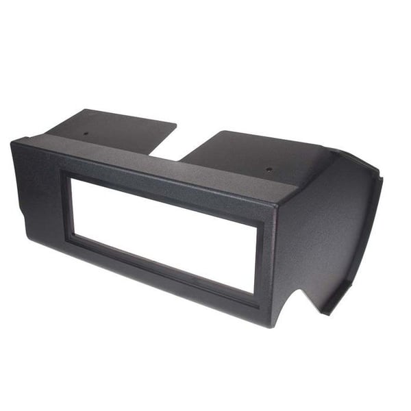 1-DIN frontadapter kompatibel med Fiat Panda > 2002 svart