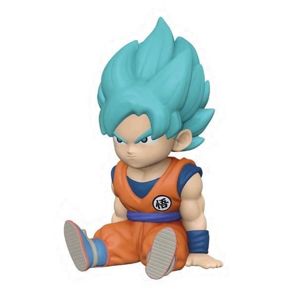 Plastoy - Dragon Ball - Son Goku Super Saiyan blå spargris
