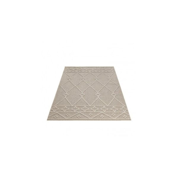 Mattan Balkong Kök Terrasser Utomhus Inomhus Skandinavisk Geometrisk Beige Kräm (Dimension: 80x150 cm)